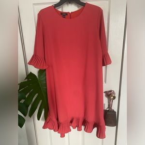 Beautiful Alfani Pleated Flounce Sheath